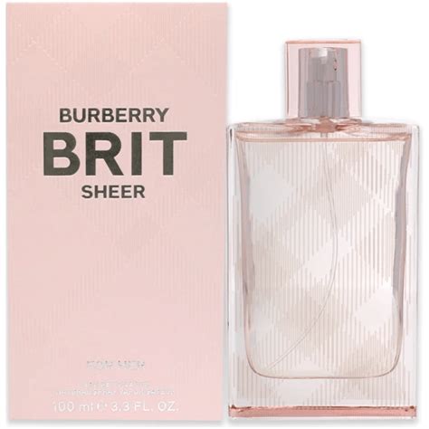 burberry brit sheer perfume notes|burberry sheer perfume women.